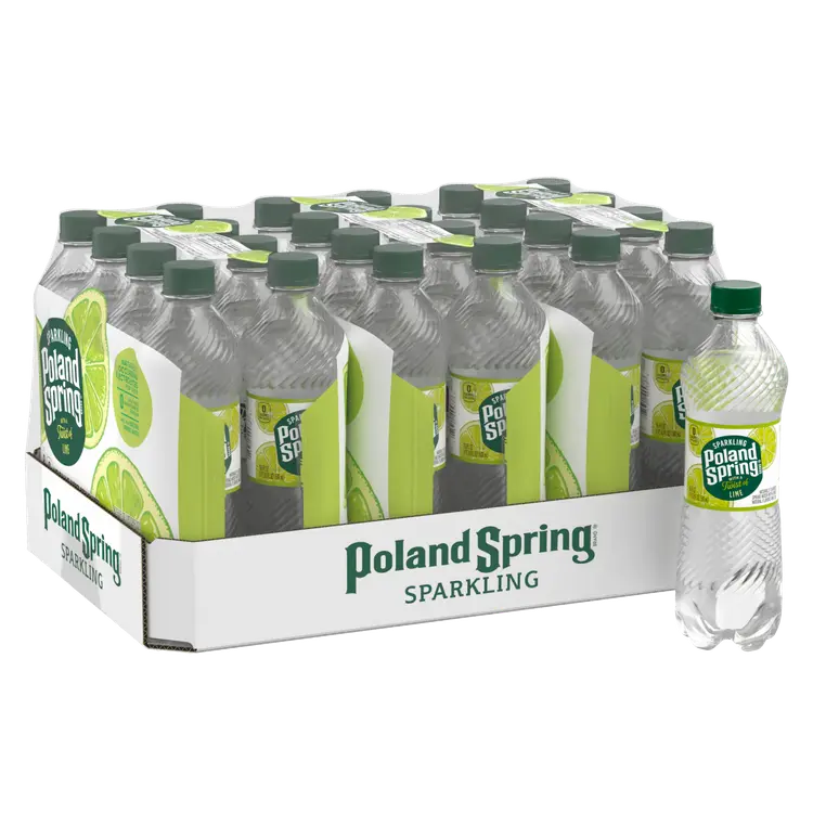 Poland Spring® Zesty Lime Sparkling Water