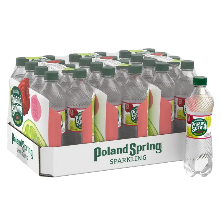 Poland Spring® Raspberry Lime Sparkling Water