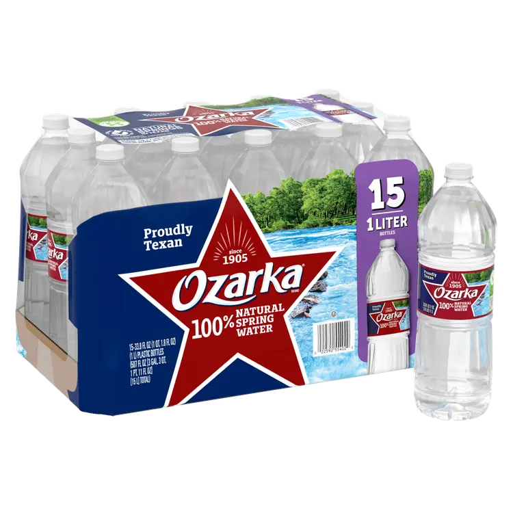 Ozarka® Spring Water 1-Liter 15 Pack
