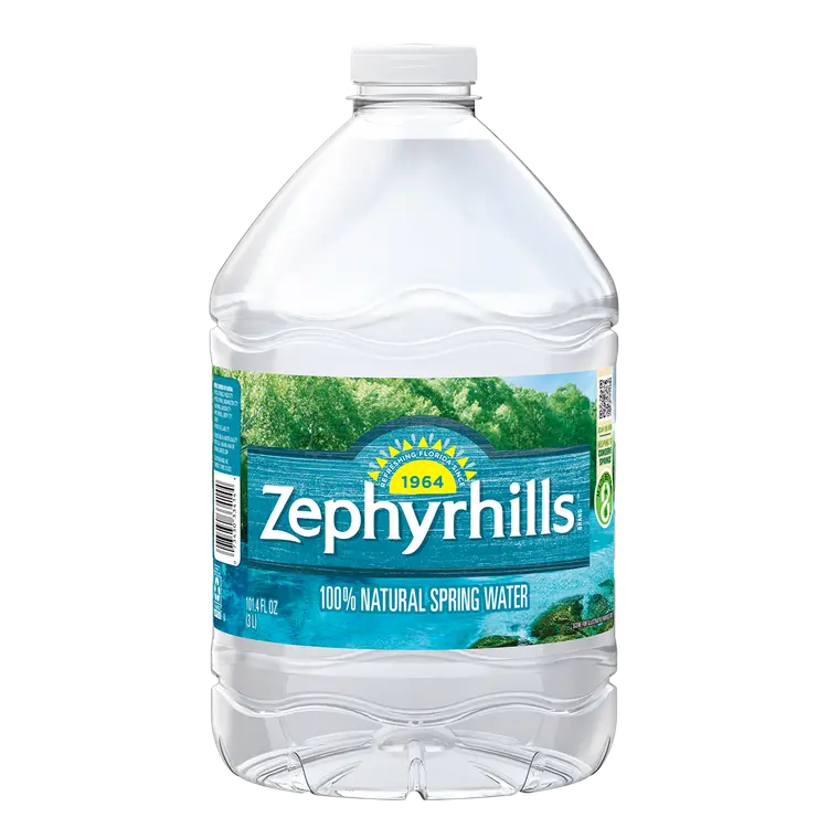 Zephyrhills® Florida Spring Water 3 Liter (6 Pack)