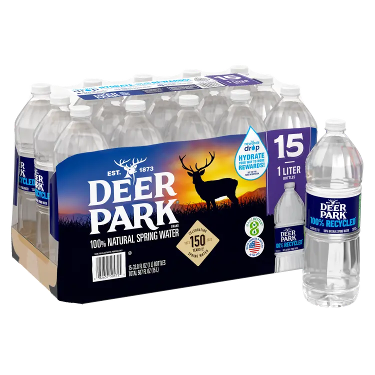 Deer Park® Spring Water 1-Liter 15 Pack