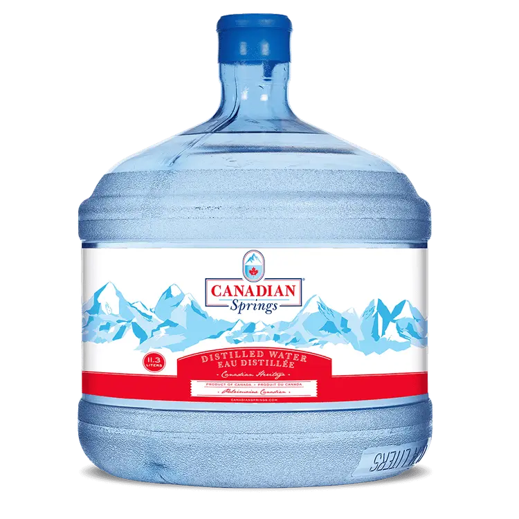 Canadian Springs® Distilled Bottled Water 11.3L