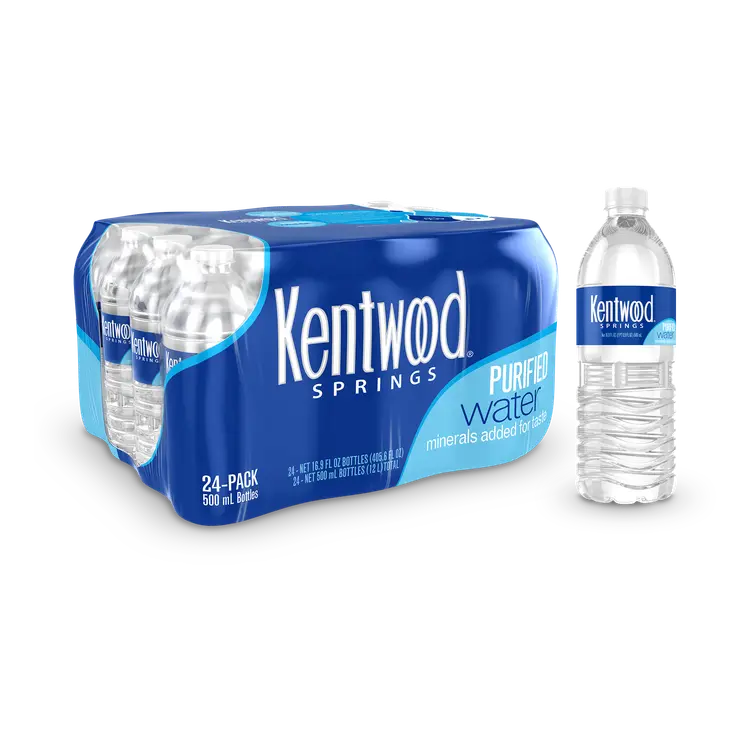 Kentwood Springs® Purified Bottled Water 0.5L