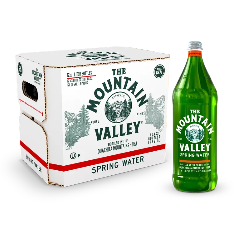 The Mountain Valley® Bottled Spring Water 1L