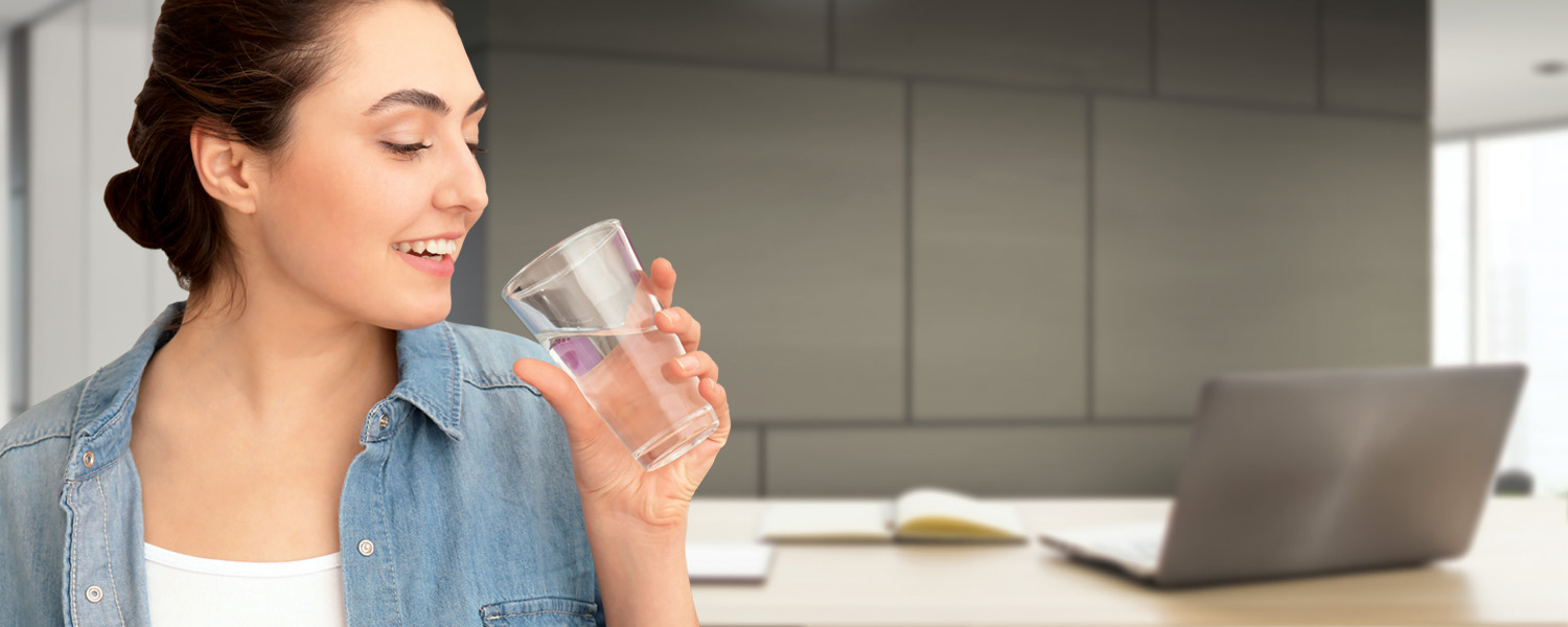 Clean drinking water at your office.